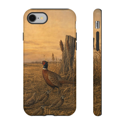 Pheasant Sunset Tough Case