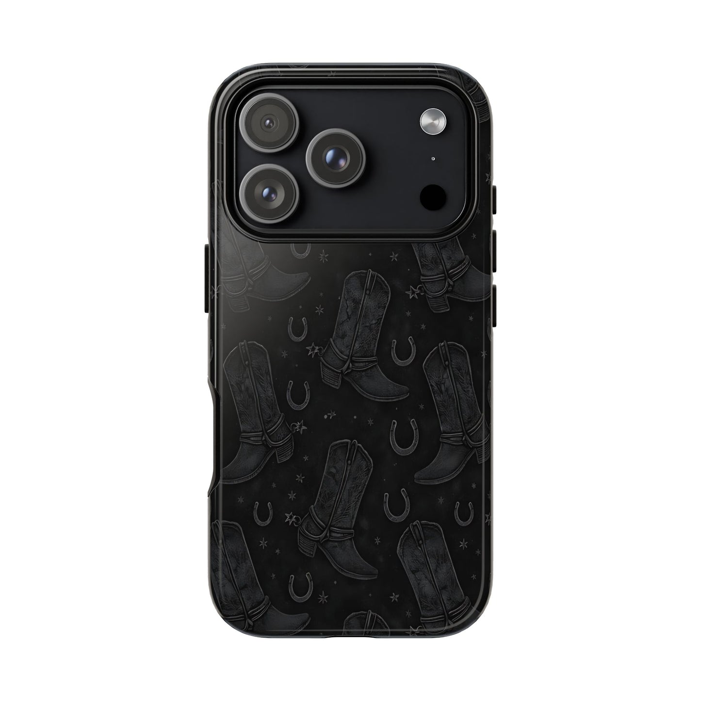 Western Noir Boots Tough Case