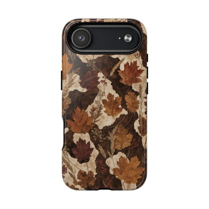 Autumn Cowhide Magnetic Case