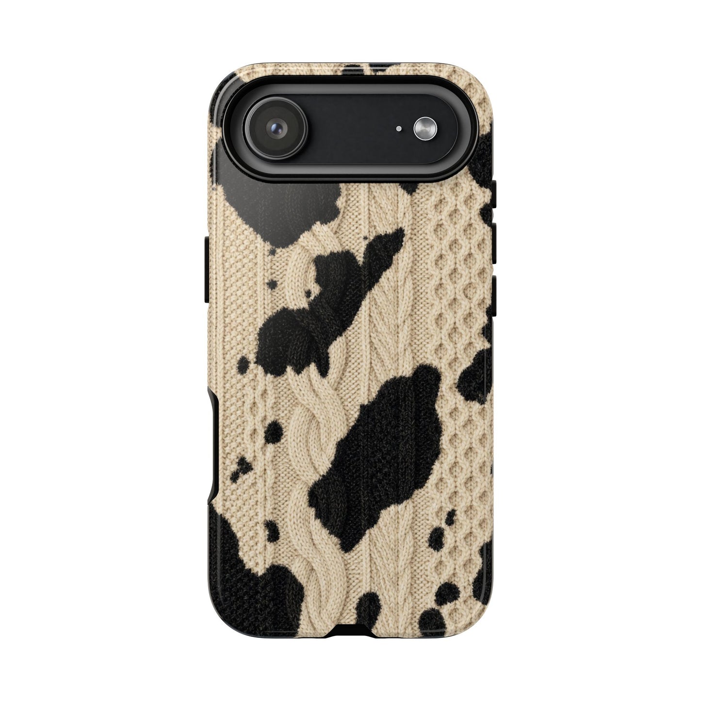Cable Knit Cowhide Tough Case