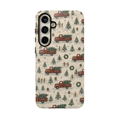 Red Truck Tree Farm Tough Case