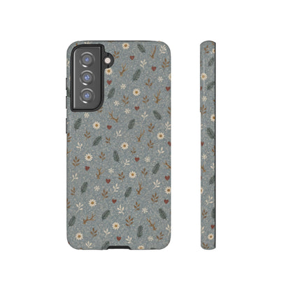 Antler Daisies Snow Tough Case