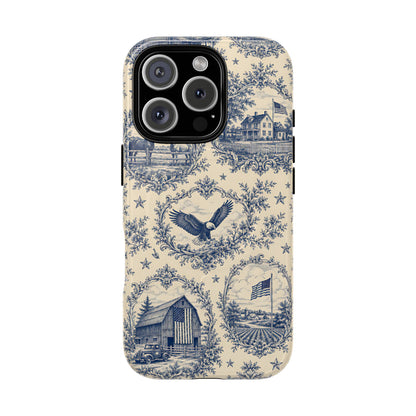 USA Toile Magnetic Case