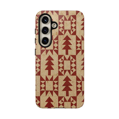 Pine Quilt Tough Case
