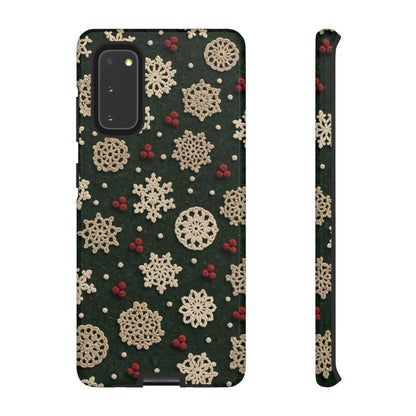 Crochet Snowflakes Tough Case