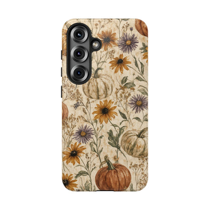 Pumpkin Wildflower Tough Case
