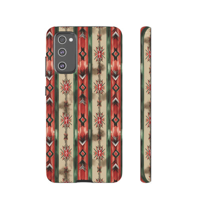 Christmas Aztec Stripes Tough Case
