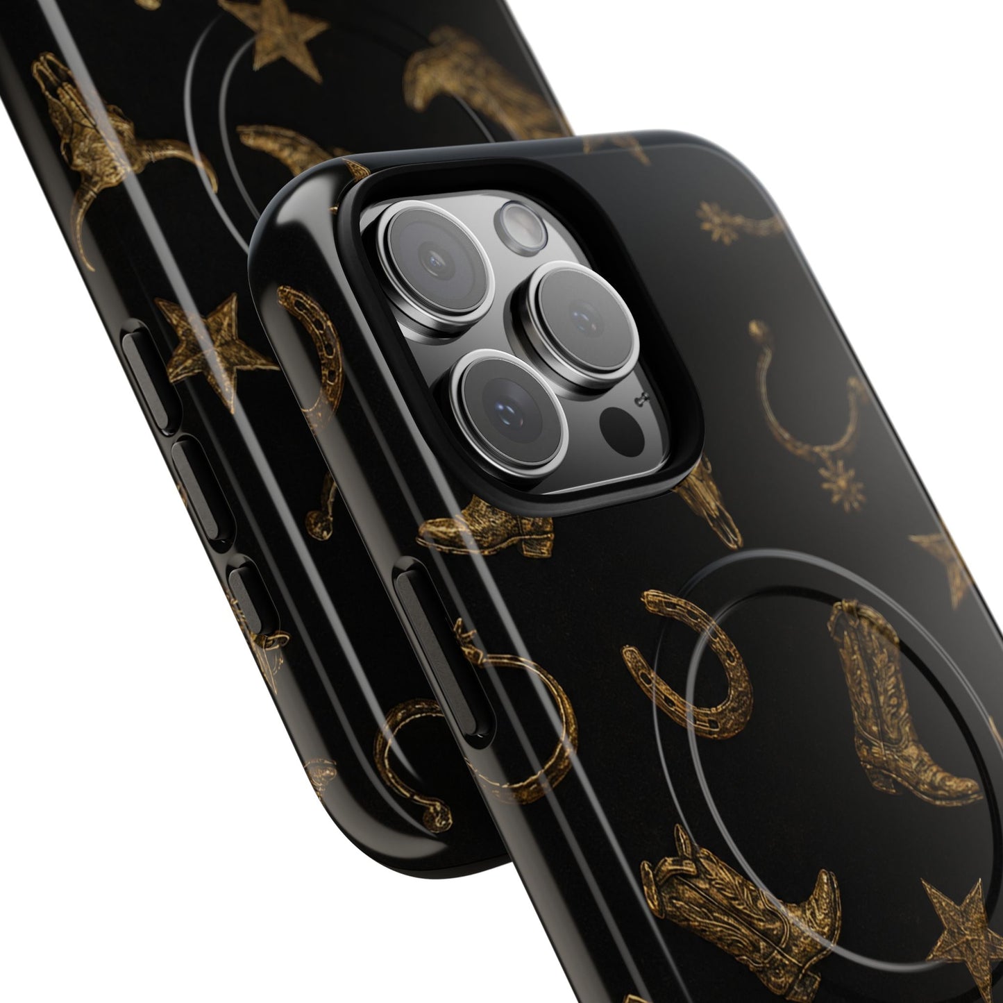 Black Gold Magnetic Case