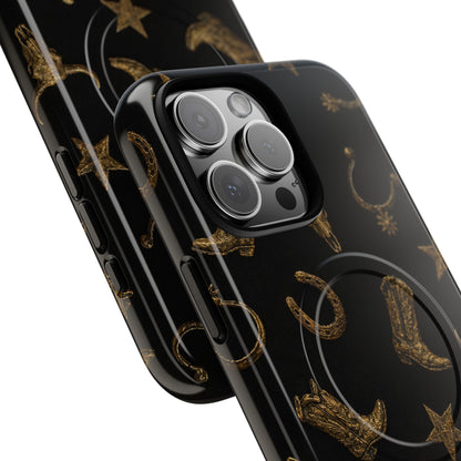 Black Gold Magnetic Case