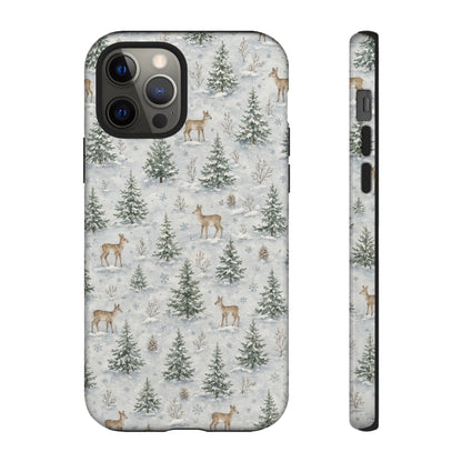 Winter Woodland Deer Tough Case