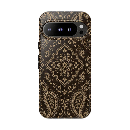 Chocolate Paisley Tough Case