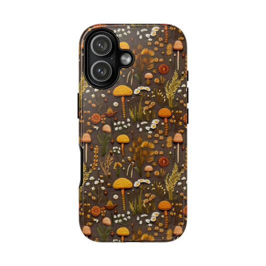 Brown Mushroom Tough Phone Case