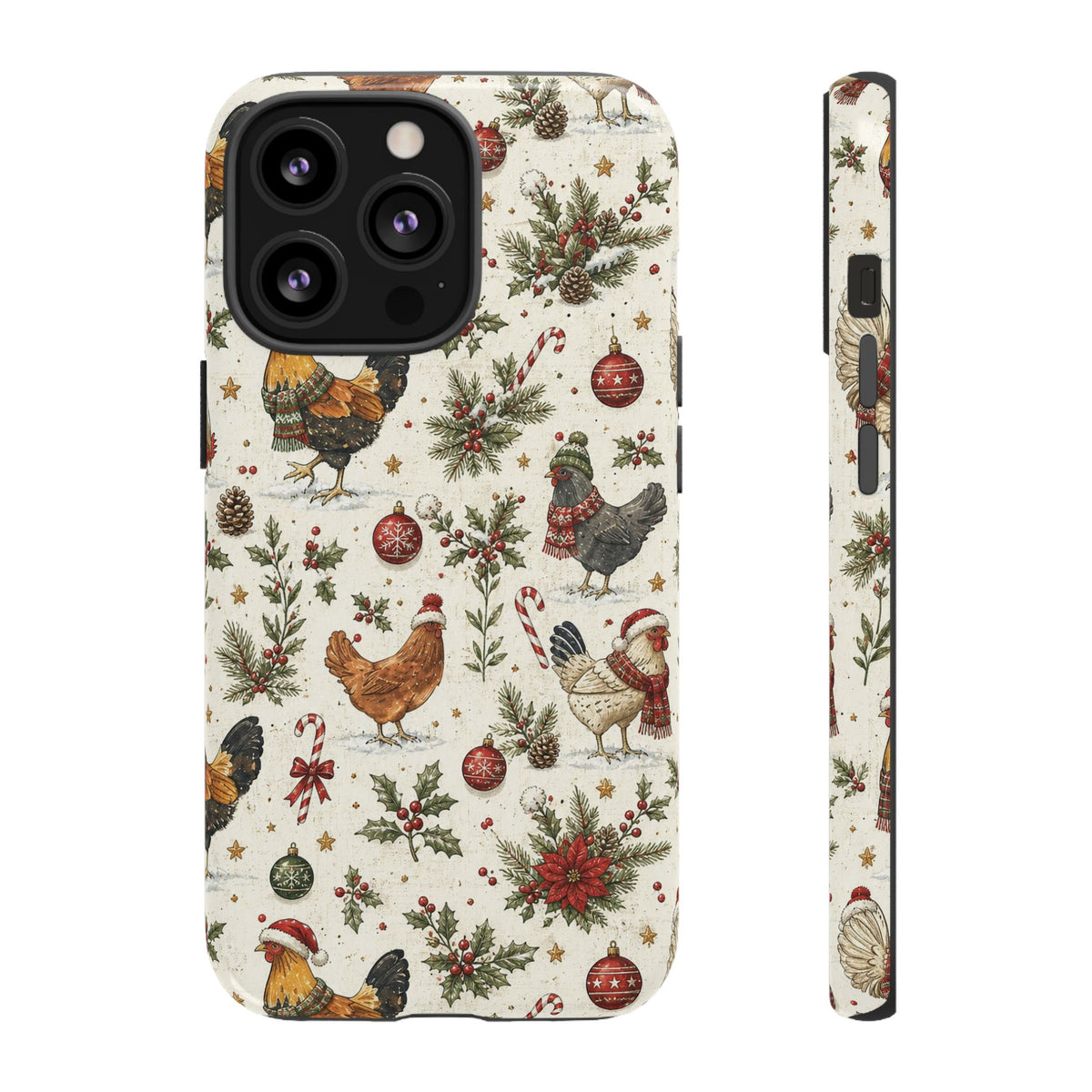 Santa Hens Tough Case