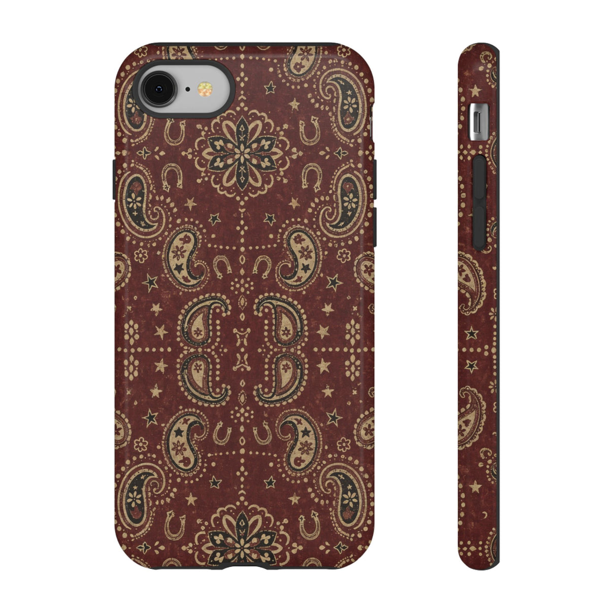 Burgundy Bandana Tough Case