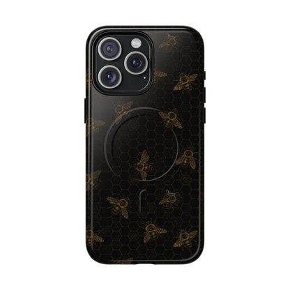 Dark Honeycomb Magnetic Case