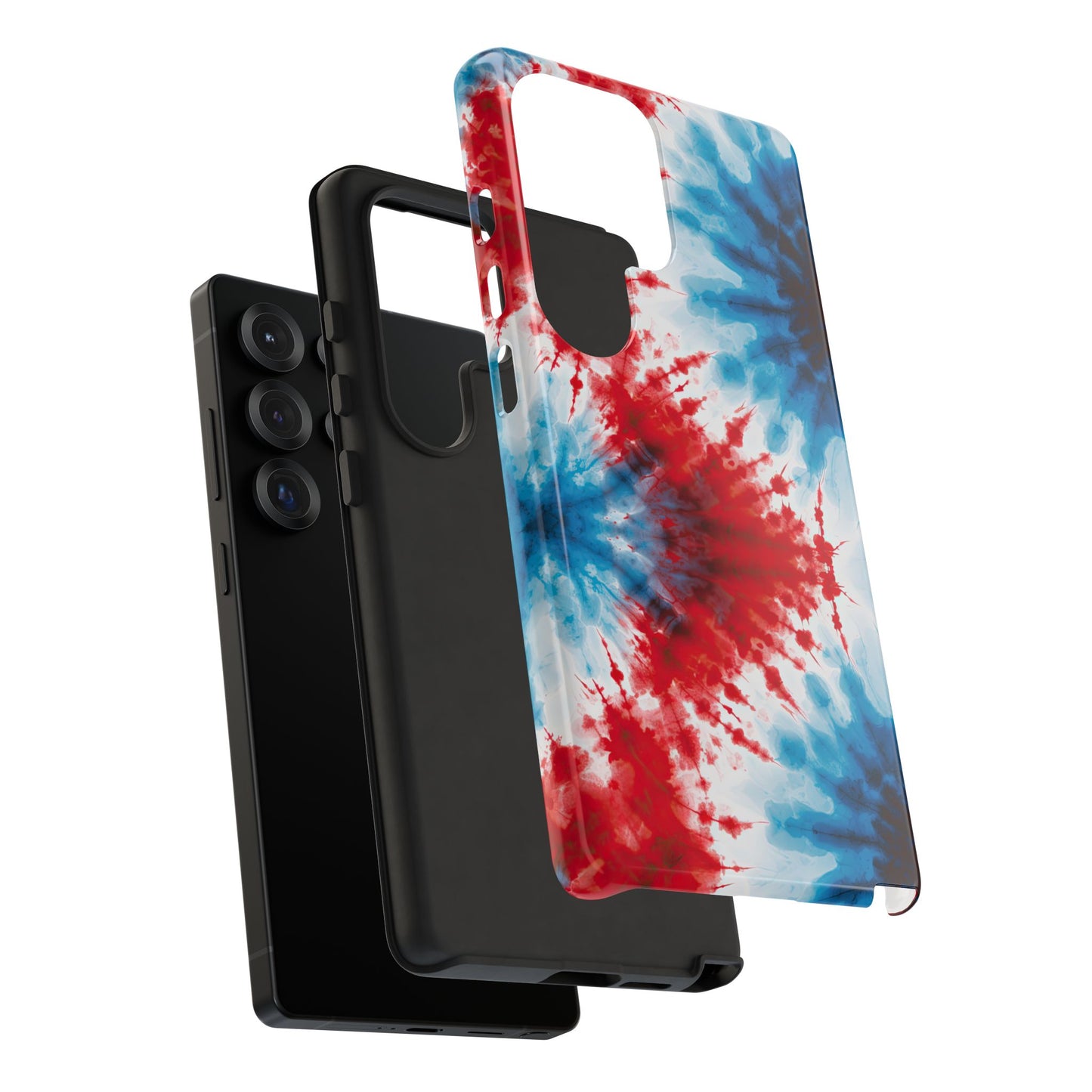 Patriotic Tie-dye Tough Phone Case