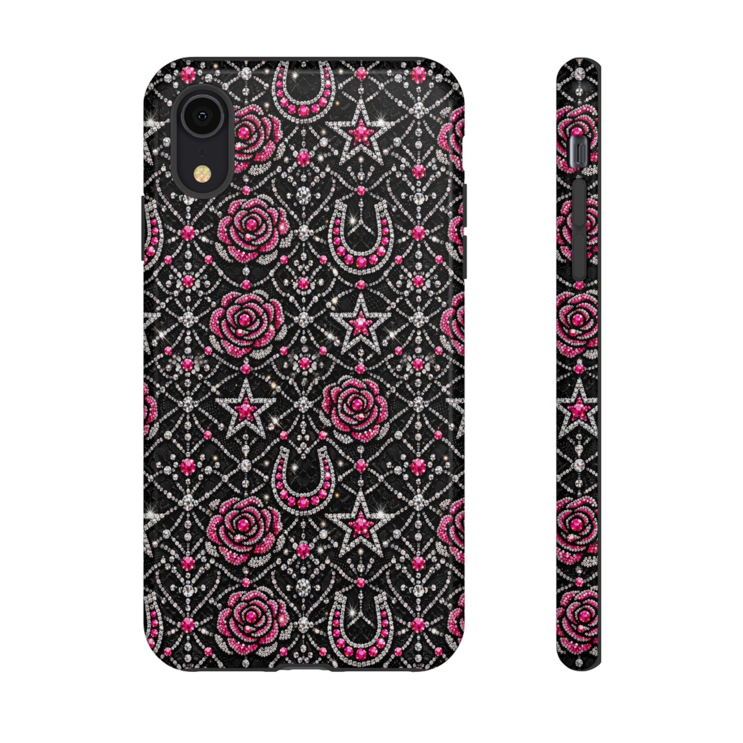 Rhinestone Rose Tough Case