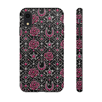 Rhinestone Rose Tough Case