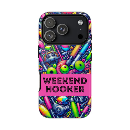 Weekend Hooker Neon Tough Phone Case