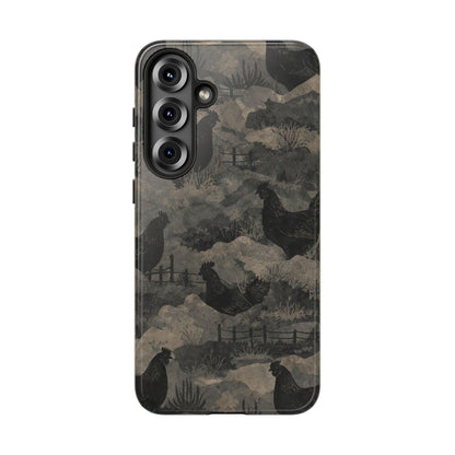 Camo Chickens Tough Case