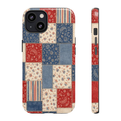 Patriotic Patchwork Tough Case