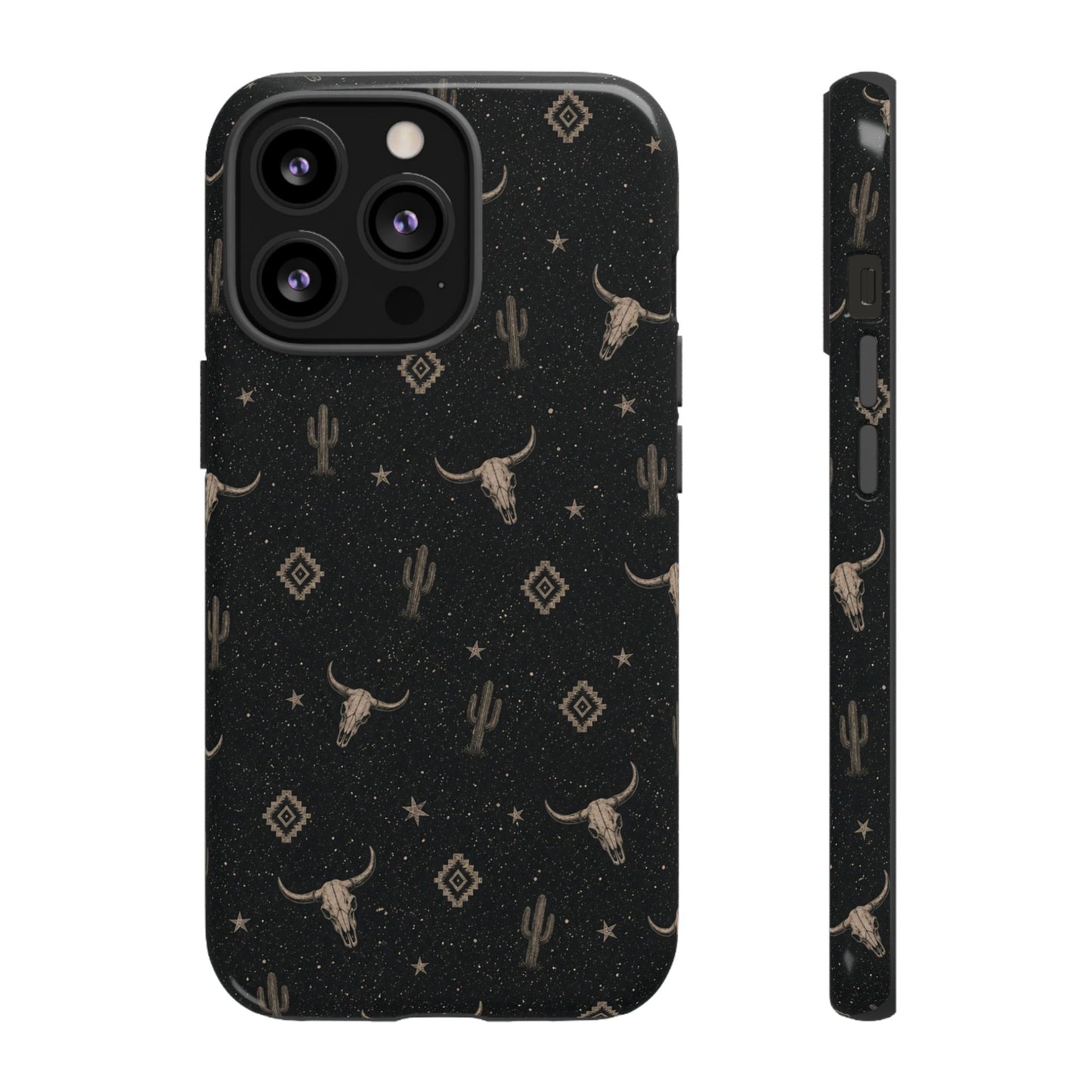 Midnight Longhorn Tough Case