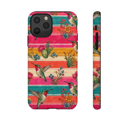 Hummingbird Serape Tough Case