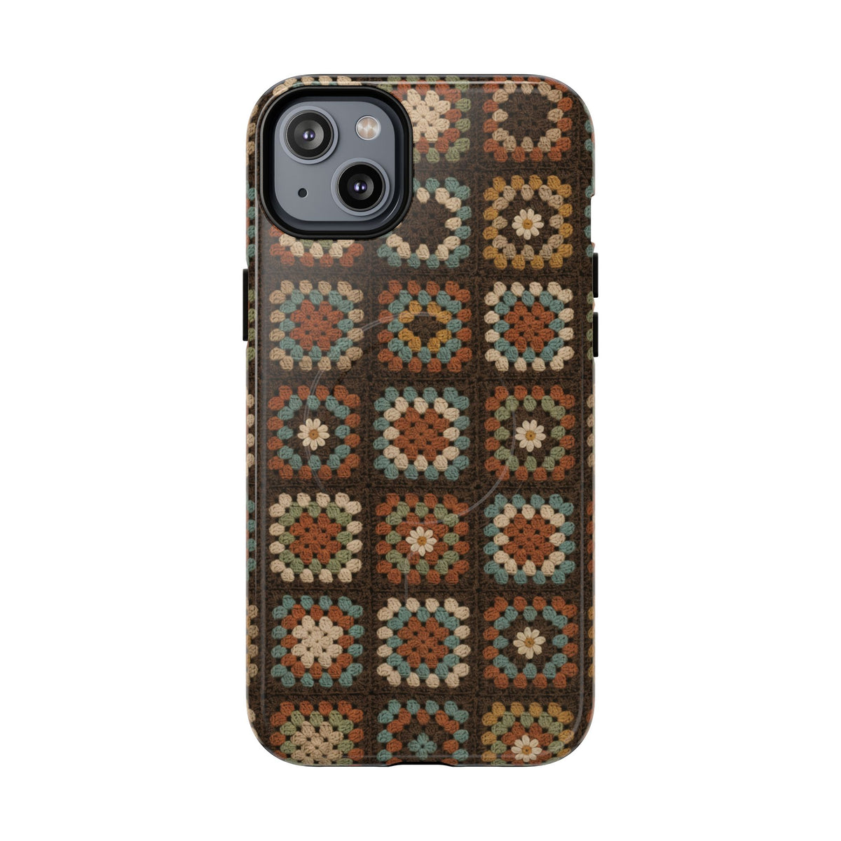 Western Granny Square Magnetic Case