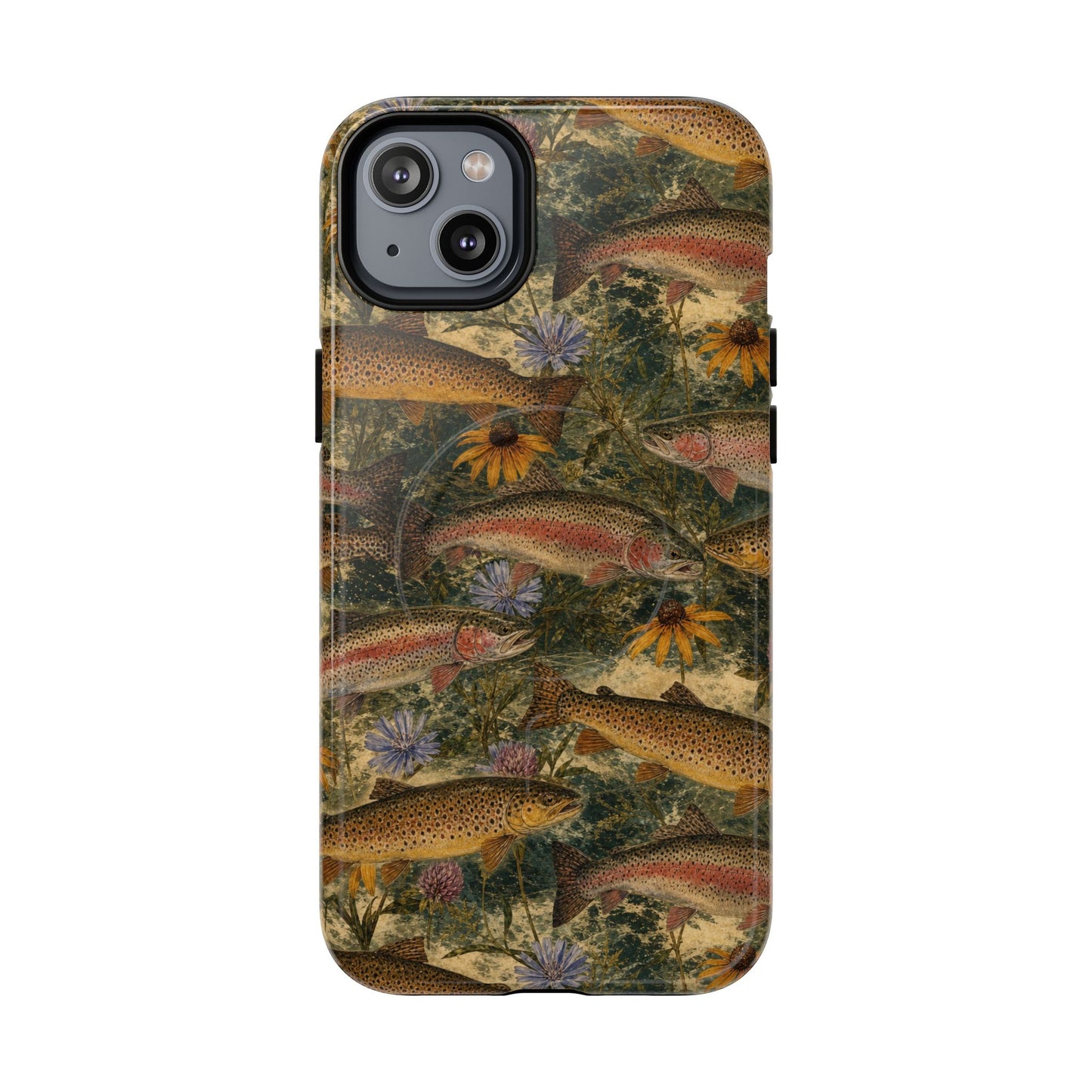 Floral Trout Magnetic Case