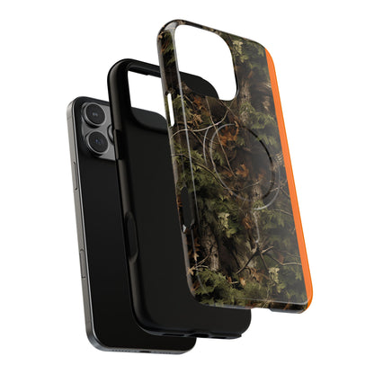 Hunting Camo Color-Block Magnetic Case