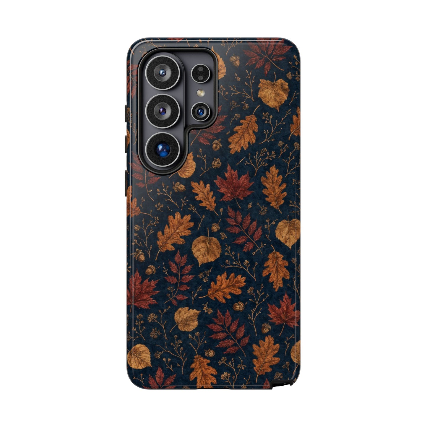 Navy Oak Leaf Tough Case