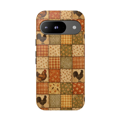 Chickens Patchwork Tough Case