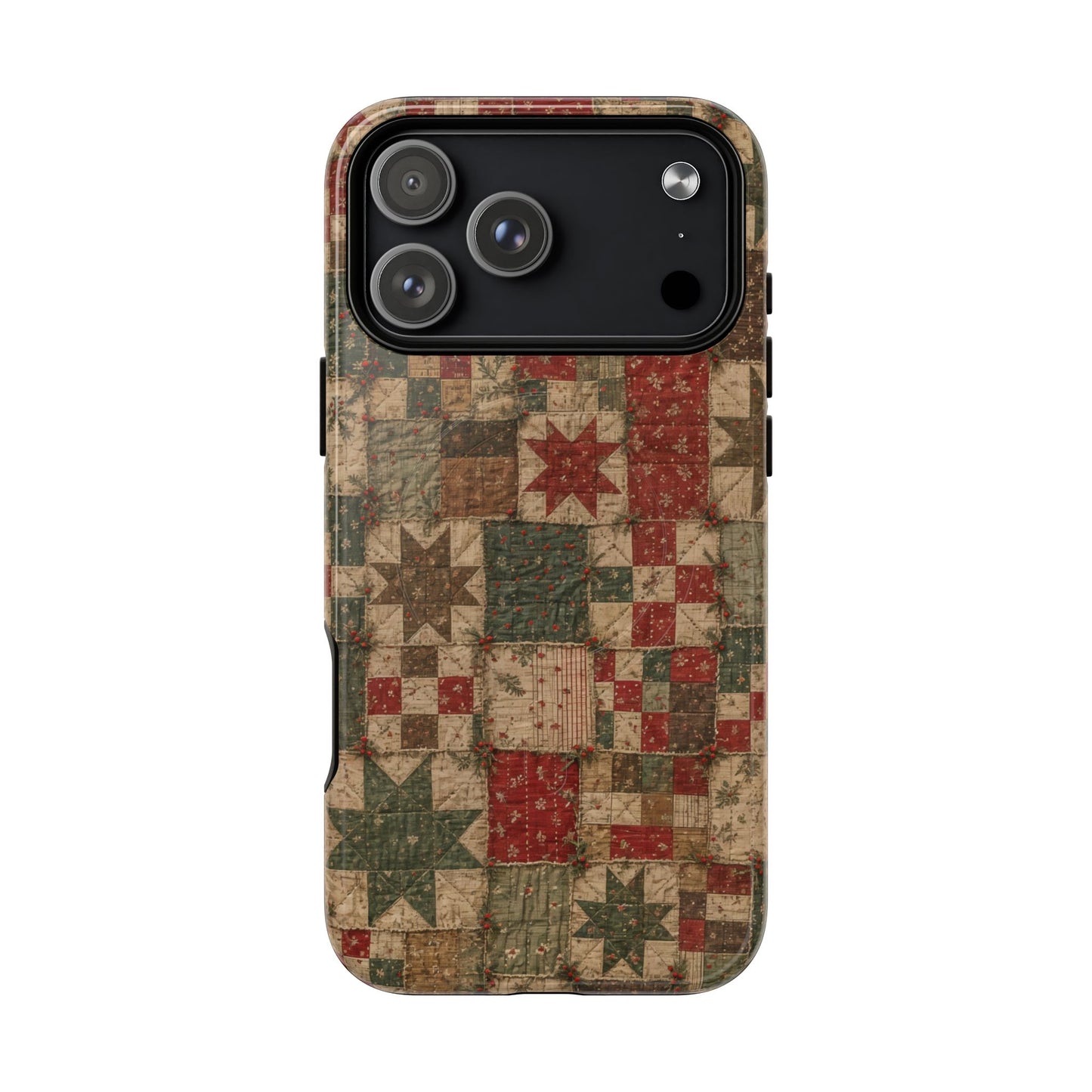 Holly Quilt Magnetic Case