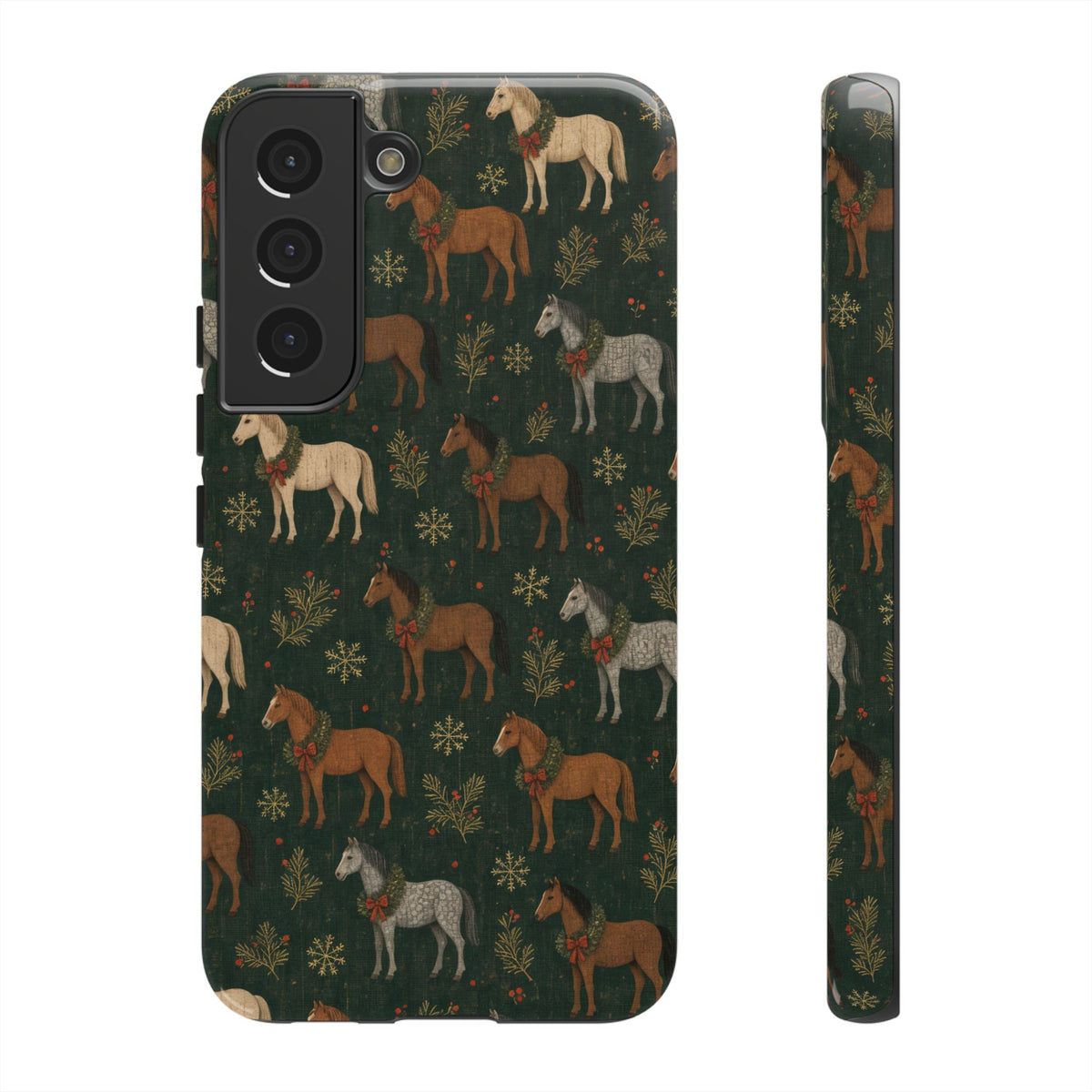 Wreath Horses Tough Case