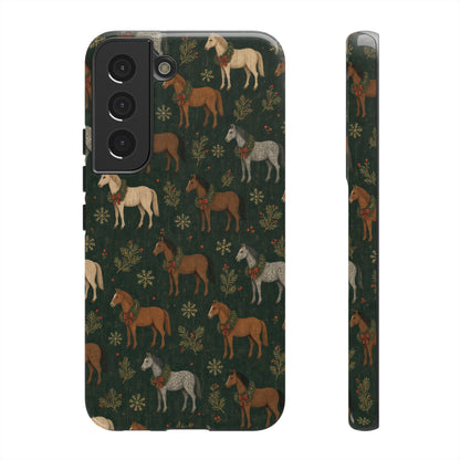 Wreath Horses Tough Case