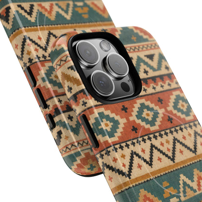 Stacked Aztec Magnetic Case