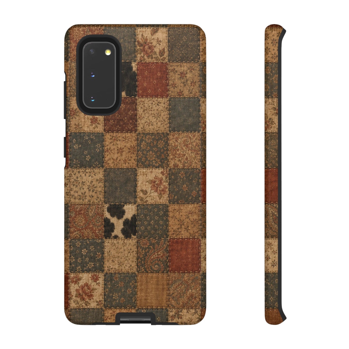 Rustic Patchwork Tough Case