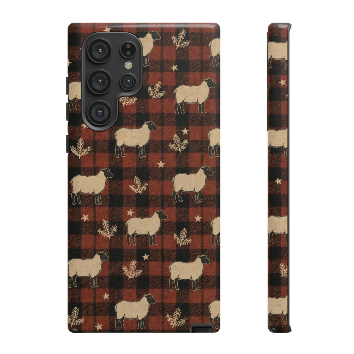 Plaid Sheep Tough Case