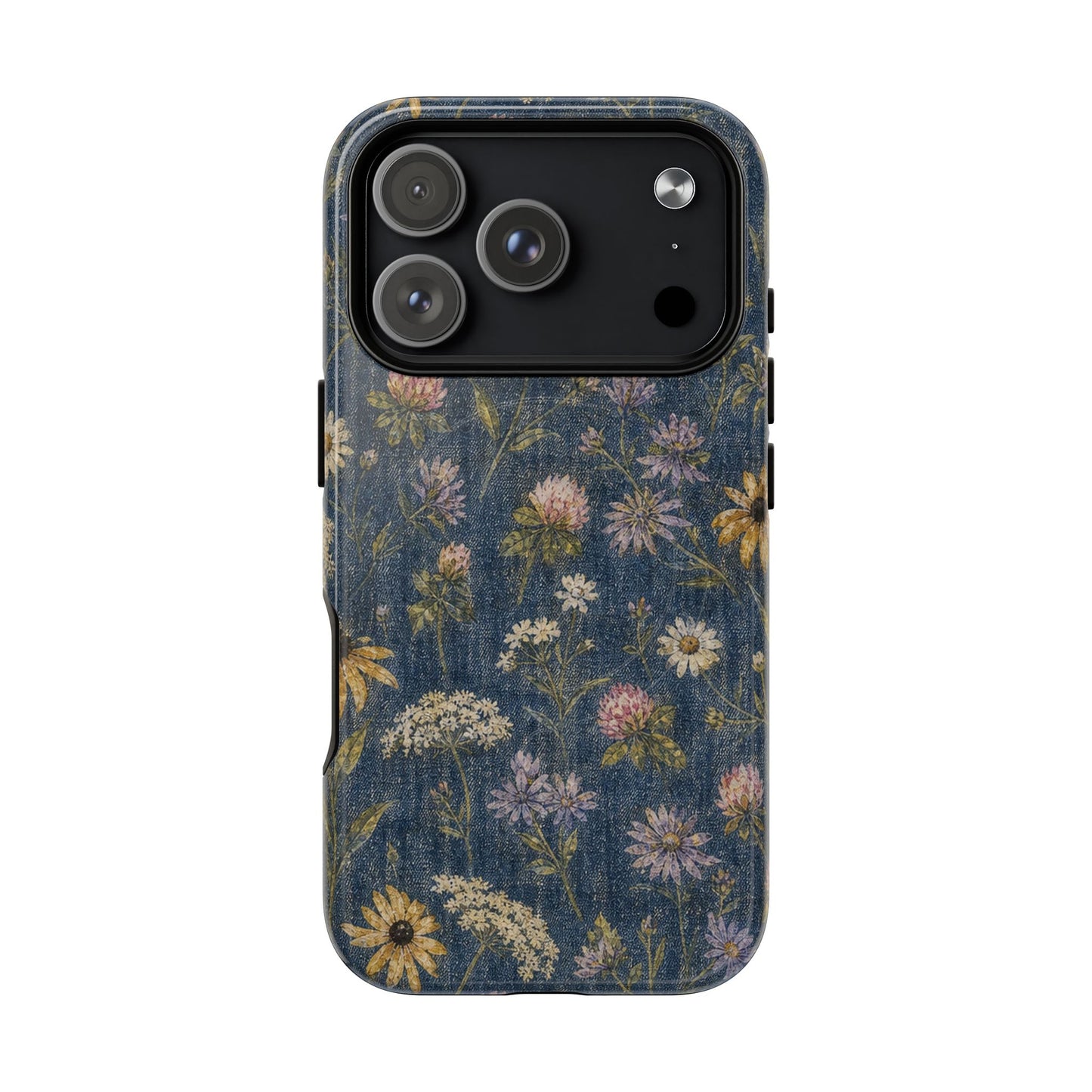 Denim Florals Magnetic Case