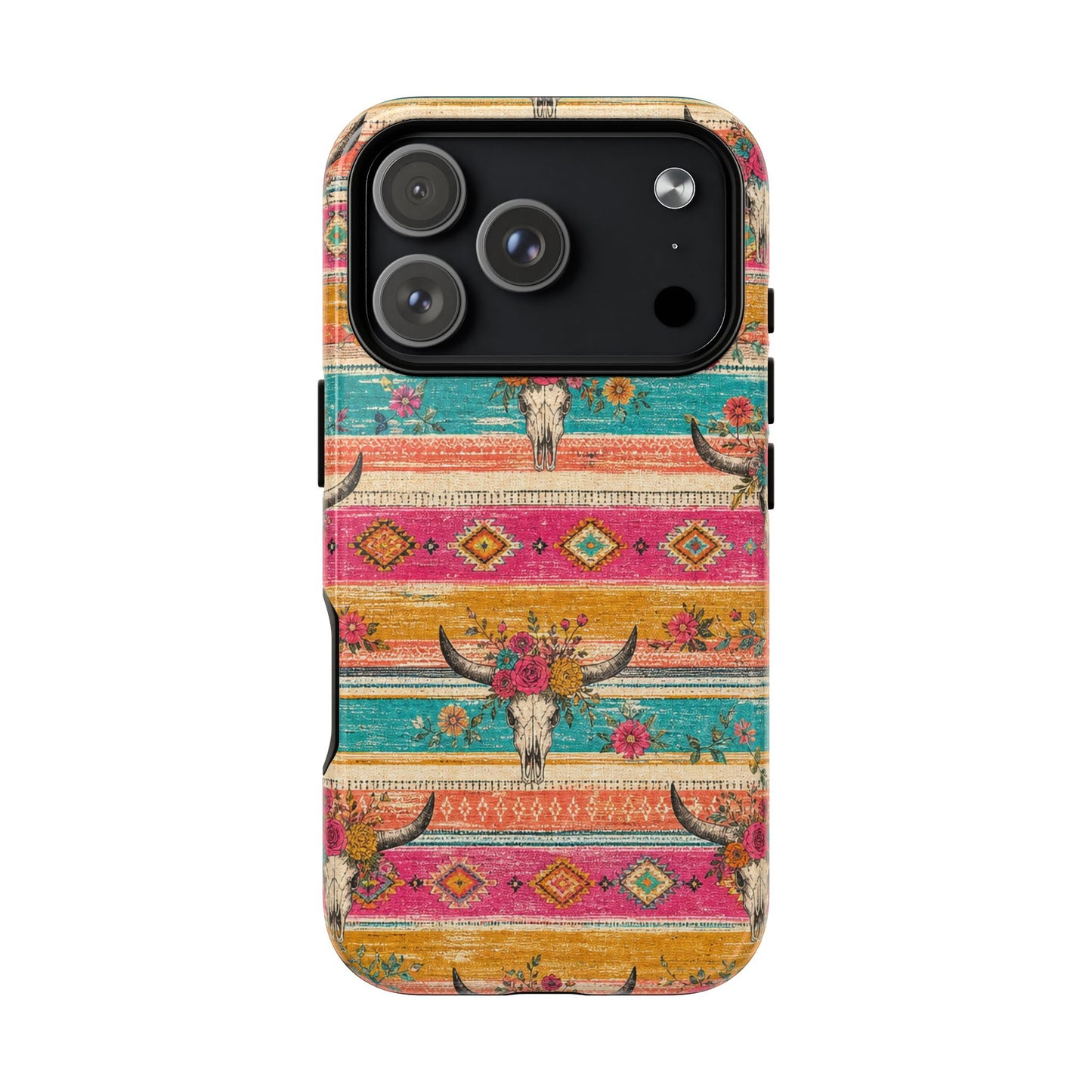 Serape Skull Magnetic Case