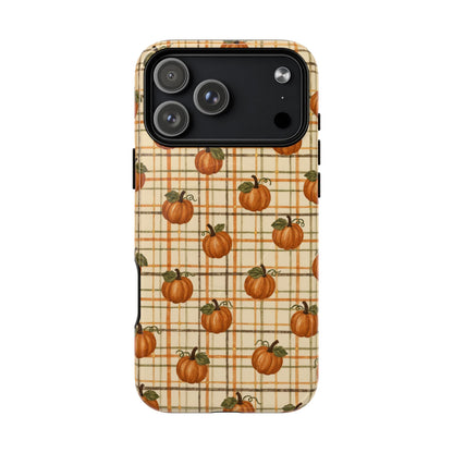 Pumpkin Tartan Magnetic Case