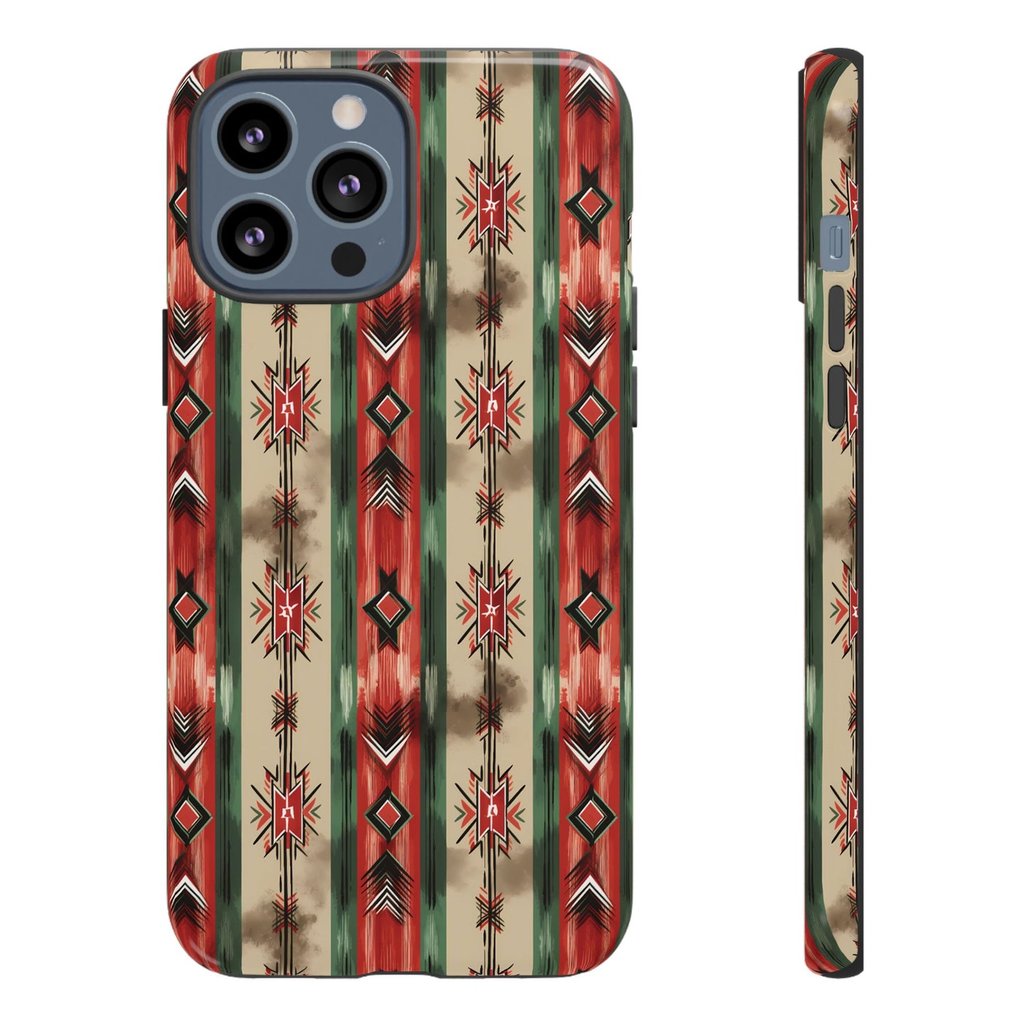 Christmas Aztec Stripes Tough Case