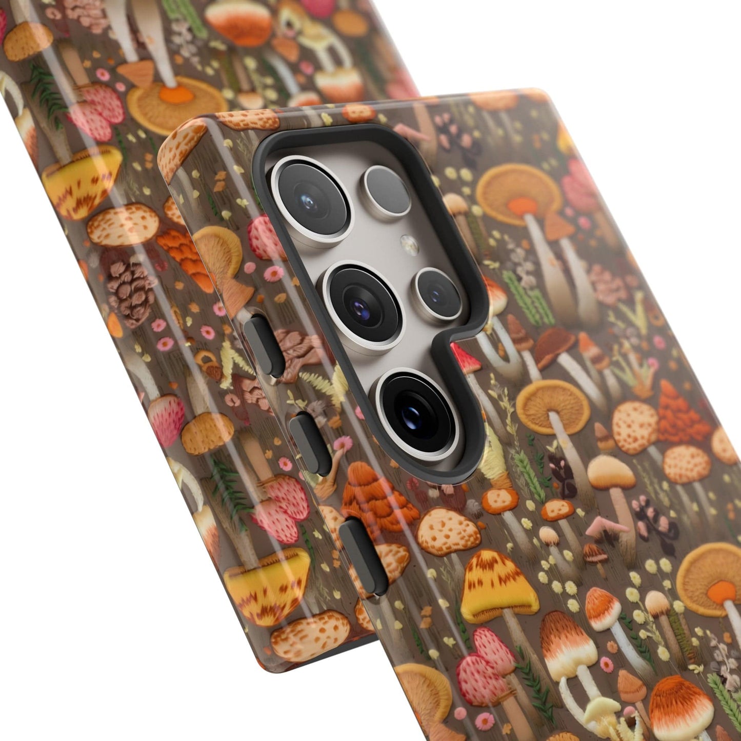 Orange Mushroom Phone Case