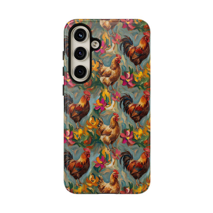Painted Chickens Tough Case