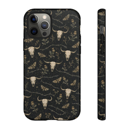 Bull Skull Barbwire Tough Case