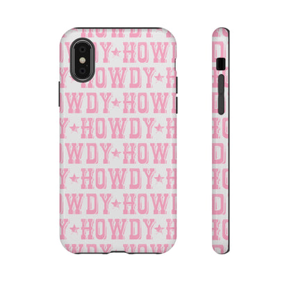 Pink Howdy Tough Case