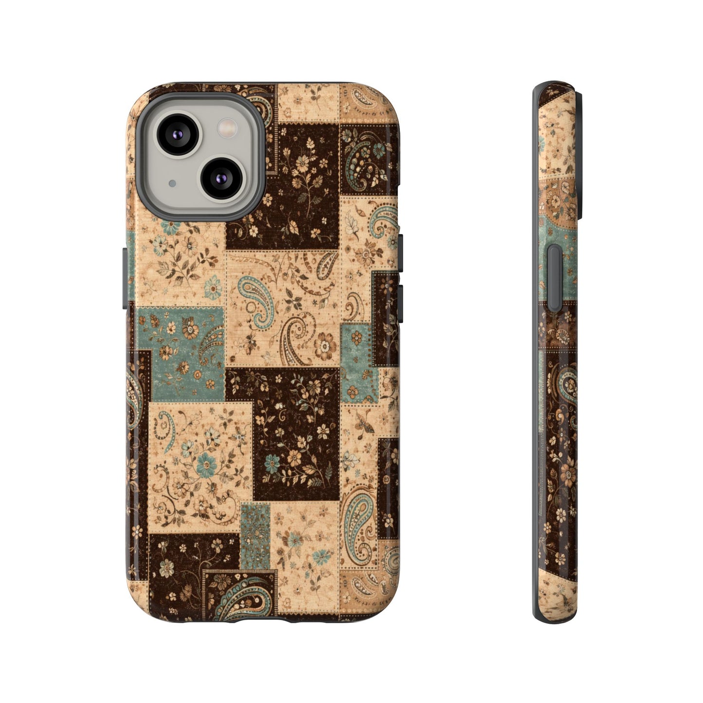 Chocolate Patchwork Tough Case