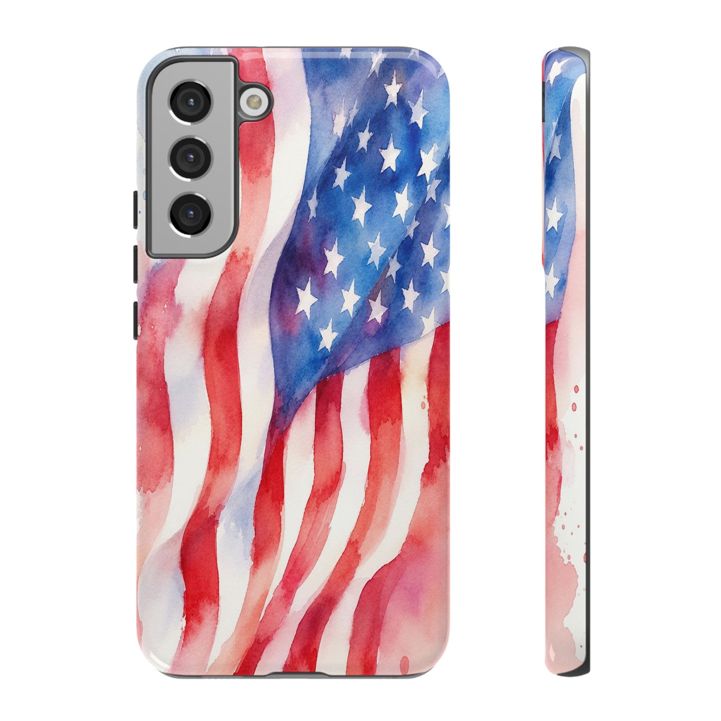 Watercolor Flag Tough Case