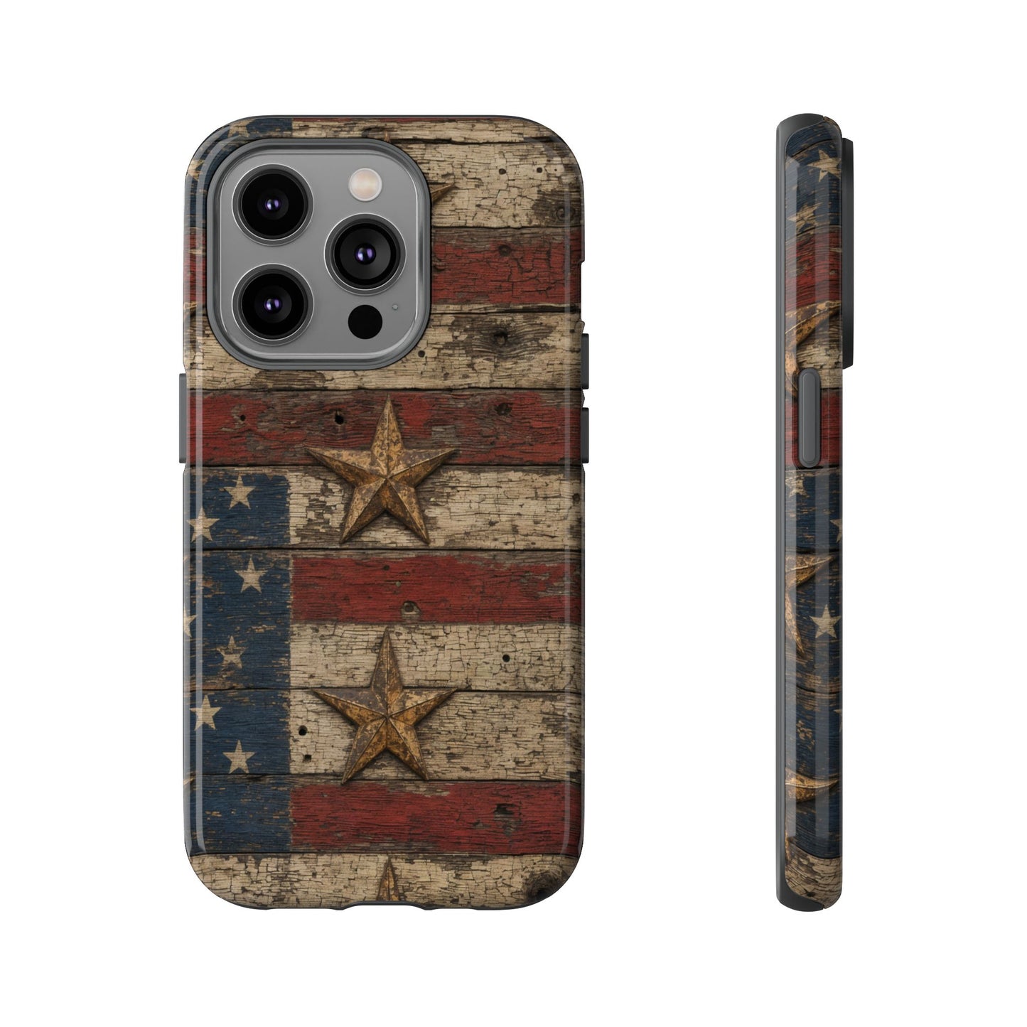 Patriotic Barn Stars Tough Case