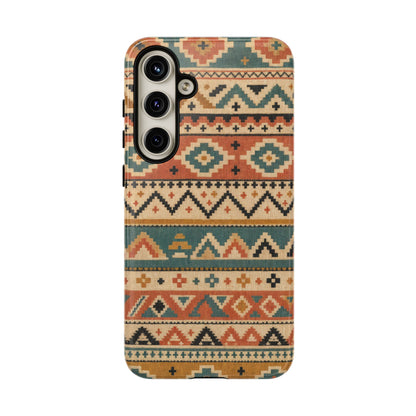 Stacked Aztec Tough Case